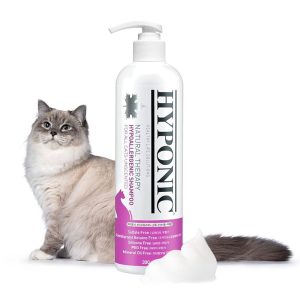 HYPONIC 極致低敏原始無味貓用沖涼液 貓用 300ml HYPOALLERGENIC SHAMPOO 【FOR ALL CATS UNSCENTED】 [韓國製造 | 平行進口 | 最佳使用日期到06/2026]