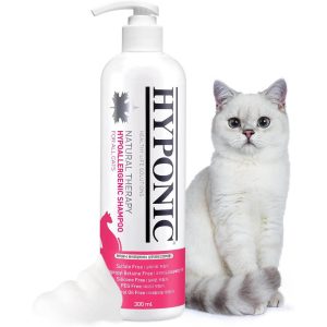HYPONIC 極致低敏全貓類沖涼液 貓用 300ml HYPOALLERGENIC SHAMPOO 【FOR ALL CATS】 [韓國製造 | 平行進口 | 最佳使用日期到01/2027]